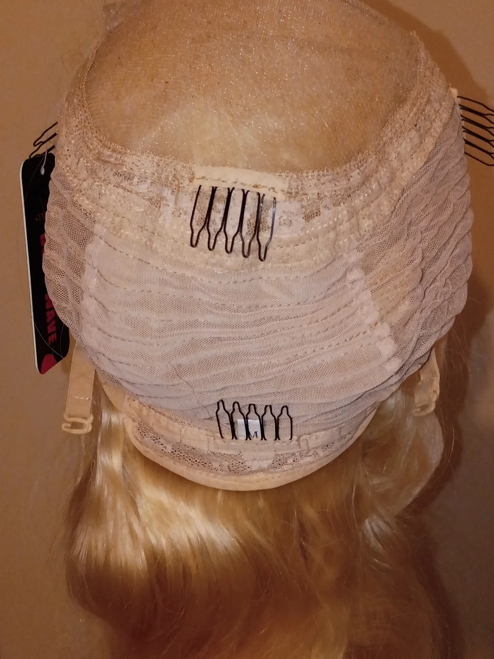 Taylor Blonde Synthetic Wig Hairpiece